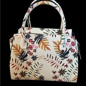 a new day Multicolor Floral Satchel